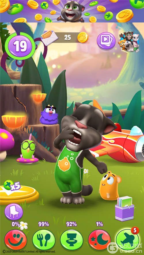 《我的汤姆猫2》更加贴合现实的设定 - 我的汤姆猫2-小米游戏中心