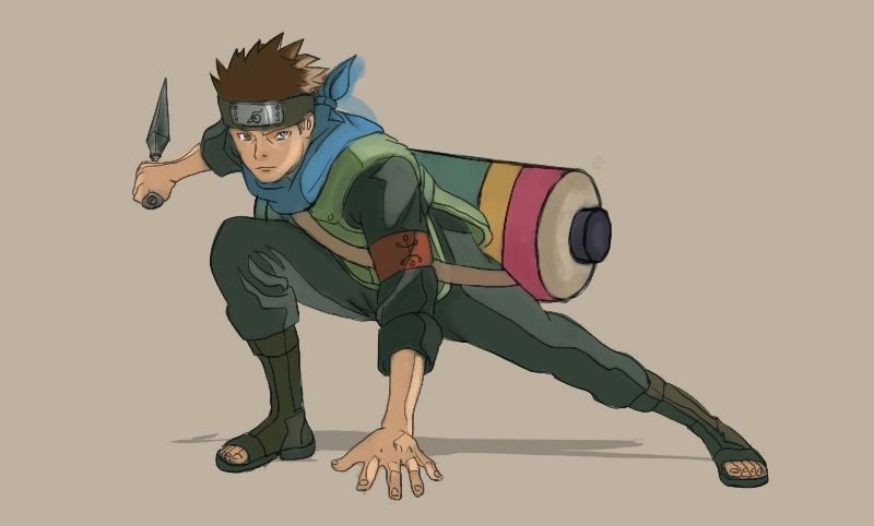 板绘博人传木叶丸