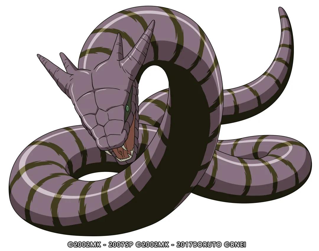 万蛇不光是大蛇丸的通灵兽,同时也是通灵蛇族的首领.