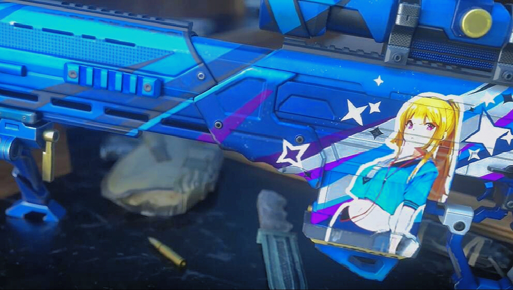 g37-天使之心g37作为一把造型干练的突击步枪,优秀的后坐力控制让其在