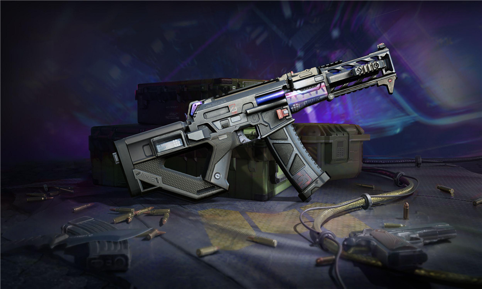 ak117-智能风暴于风暴中诞生,身上的紫蓝交杂是涅槃重生的烙印,风暴让