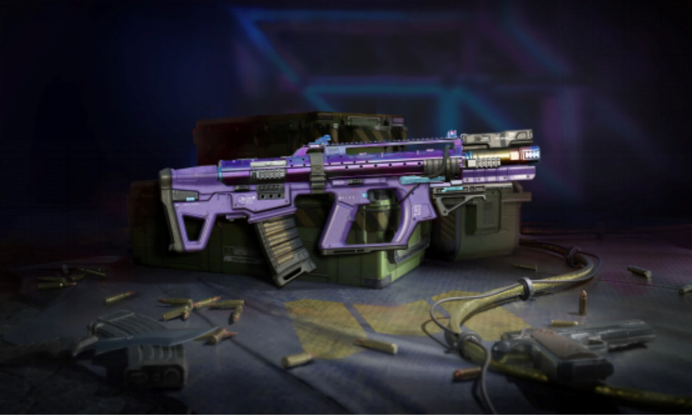 manowar-电光骑士manowar来源于突击步枪一脉,因其极