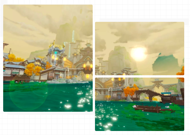 《绝世战魂》游戏爆料-  一起来欣赏临水镇场景美图