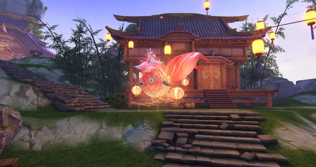 带上这个巨大的锦鲤灯笼,元宵猜灯谜一定能拔得头筹!