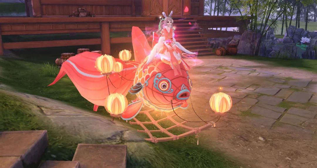 带上这个巨大的锦鲤灯笼,元宵猜灯谜一定能拔得头筹!