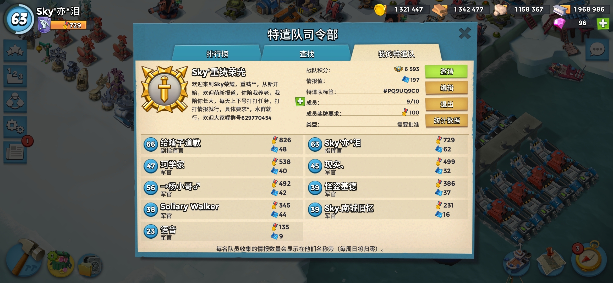 特遣队大事记！！！