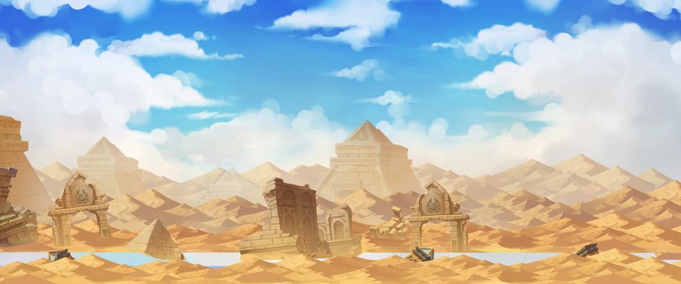 【游戏资料】区域介绍3：哈利沙漠、失乐园、末日乐园
