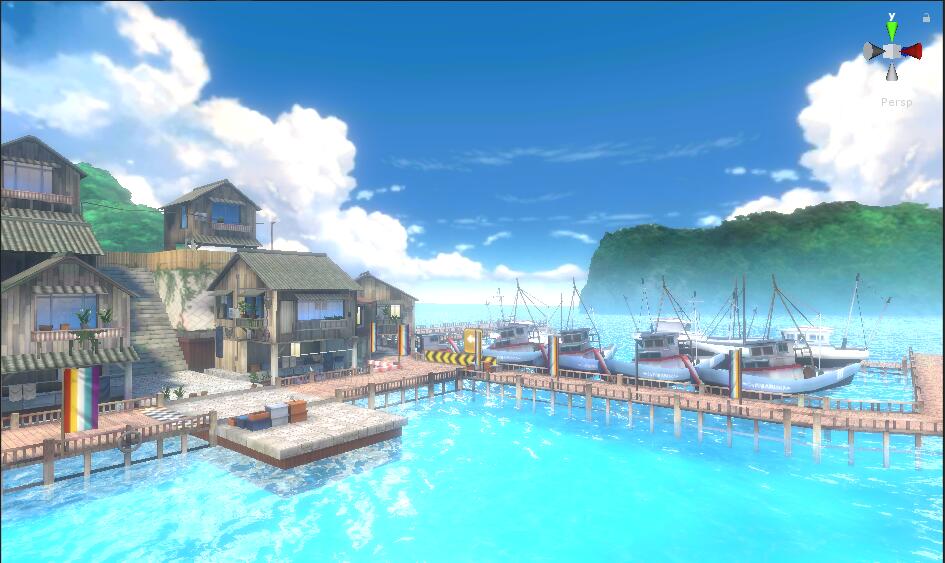 《一起来飞车2》地图爆料（20）——「渔村码头」赛道