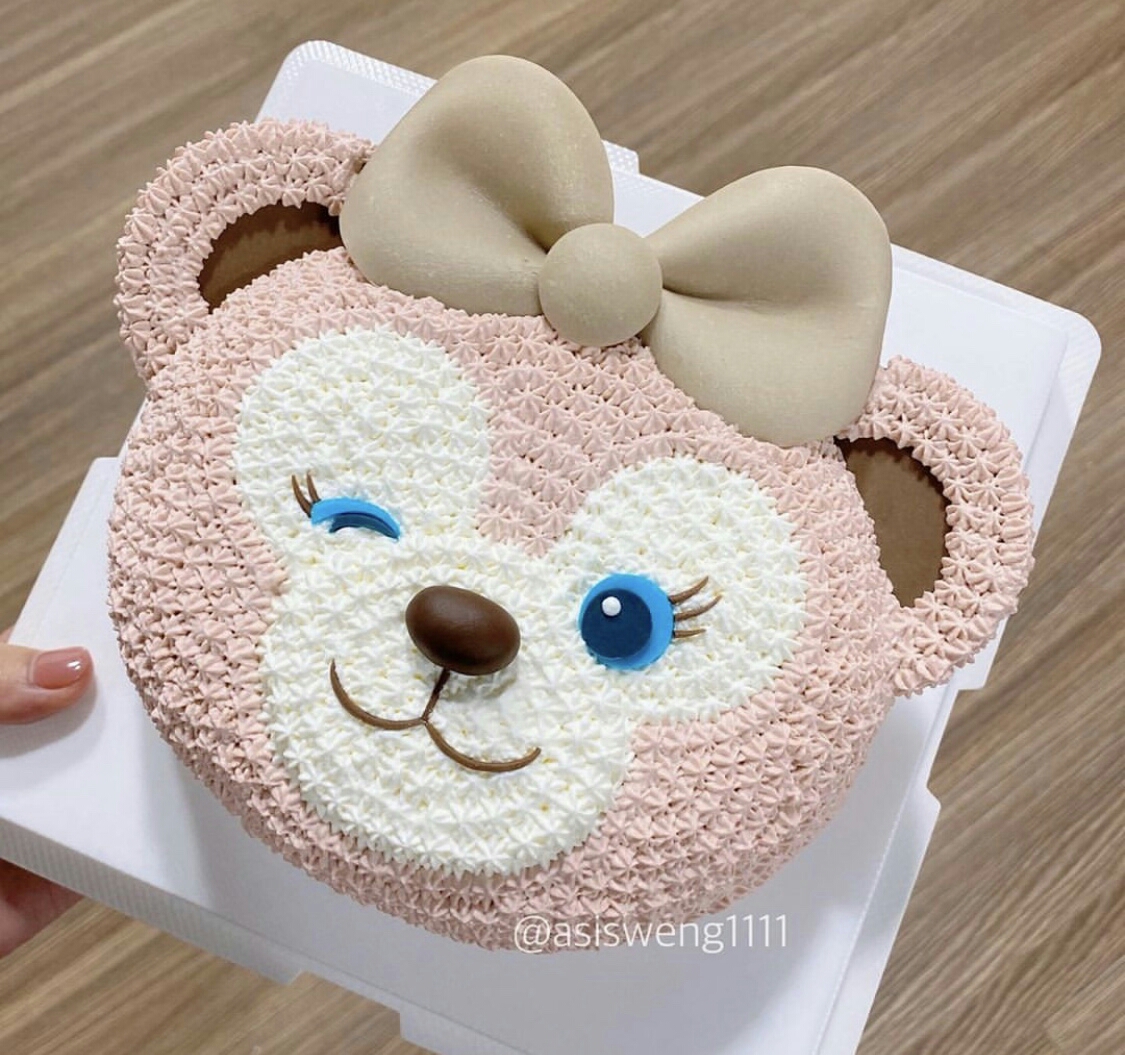 三款迪士尼玫玫生日蛋糕,每款的小差别你发现了吗