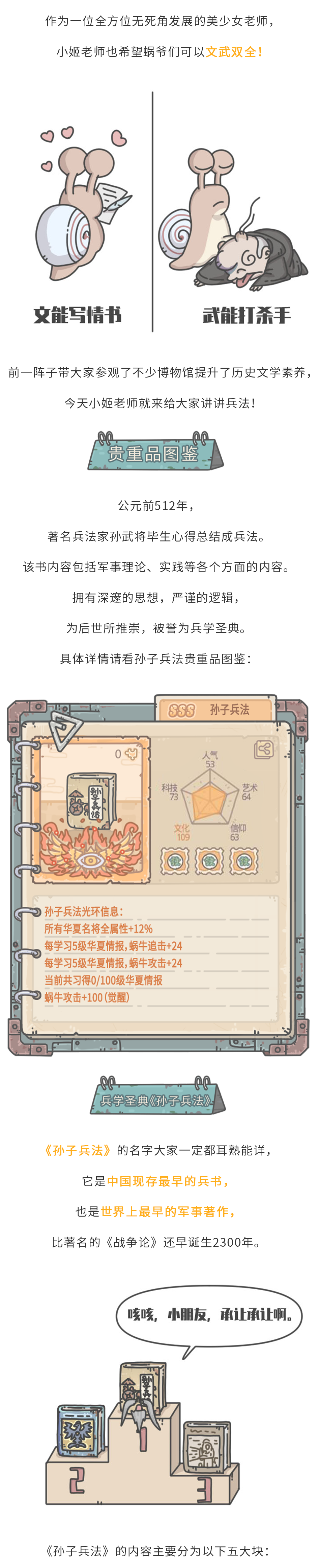 【蜗牛百科】成功人士必看的兵学圣典！