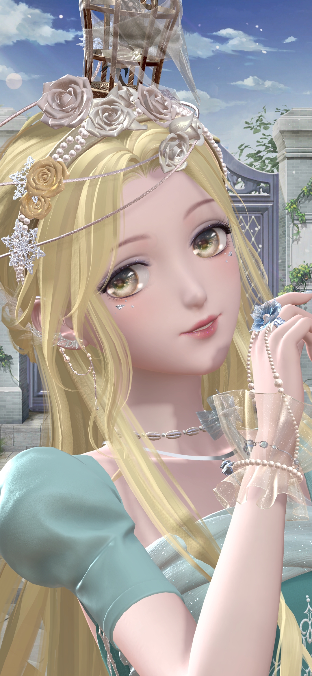 换了大裙子 真的好米！！