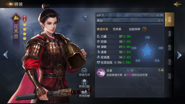 《征服与霸业》值得传承的四星将领技能——流血联动AOE爆发【突袭】