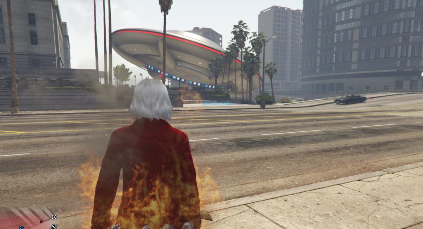 GTA5都被外挂玩坏了？几十架战斗机群魔乱舞，连UFO都整出来了