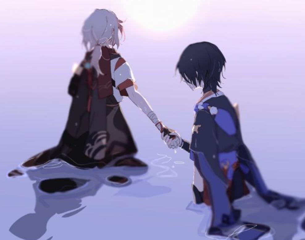 原神散兵万叶有关联设定很互补外服玩家同人图都画好了