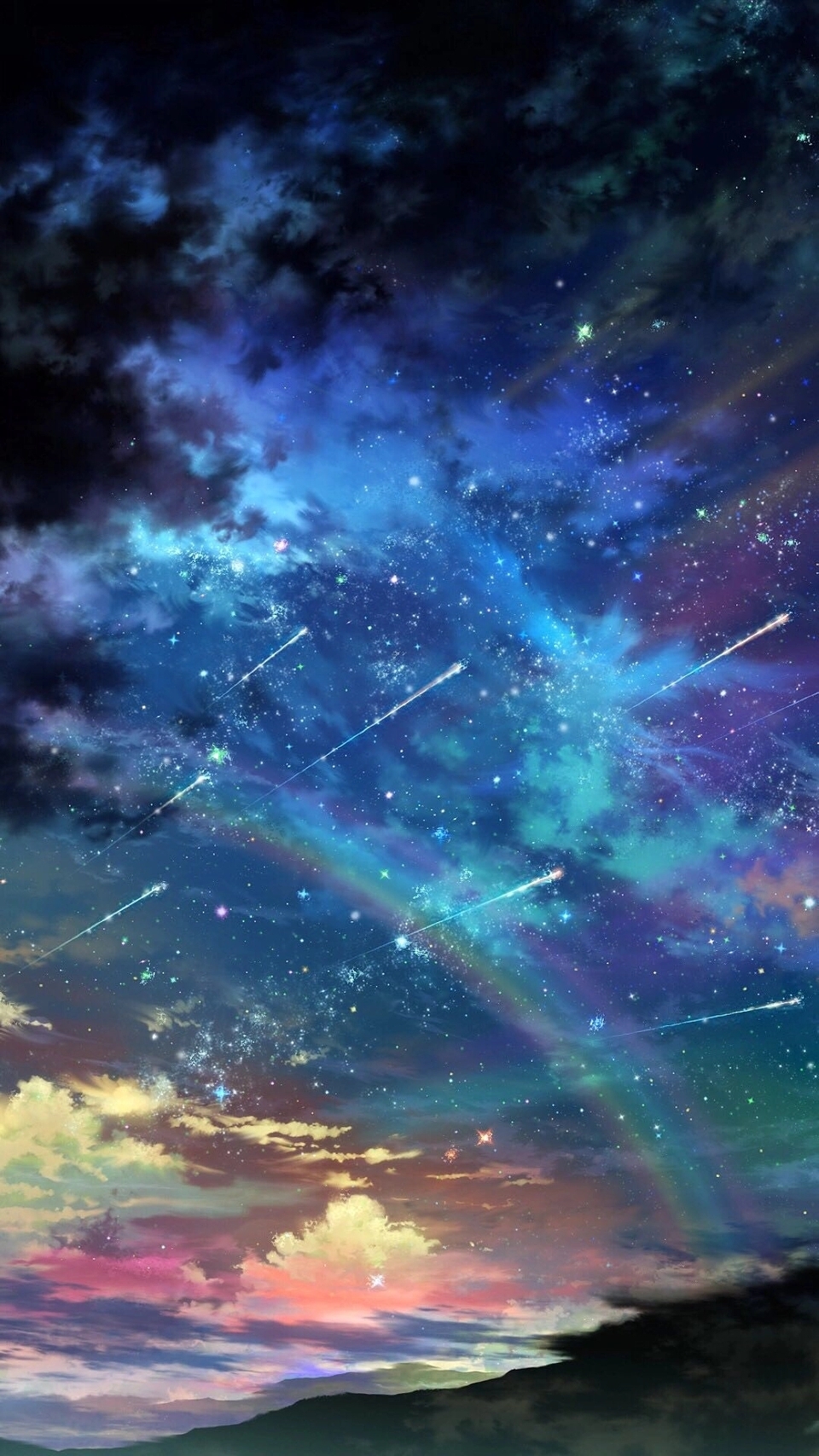 我喜欢浪漫的星空她的美无法形容真让人羡慕