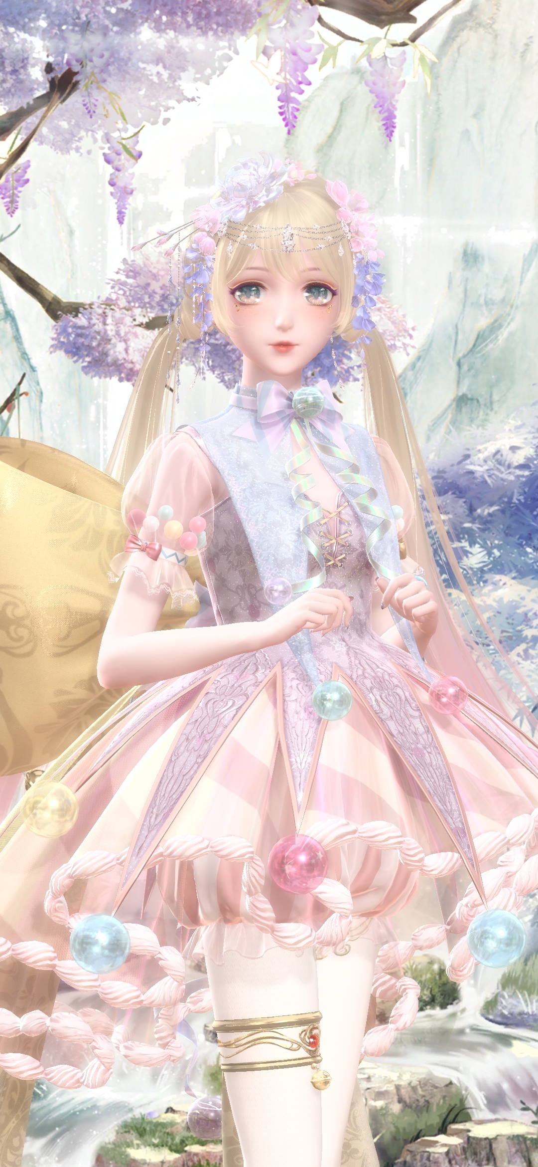 换了糖果女巫服