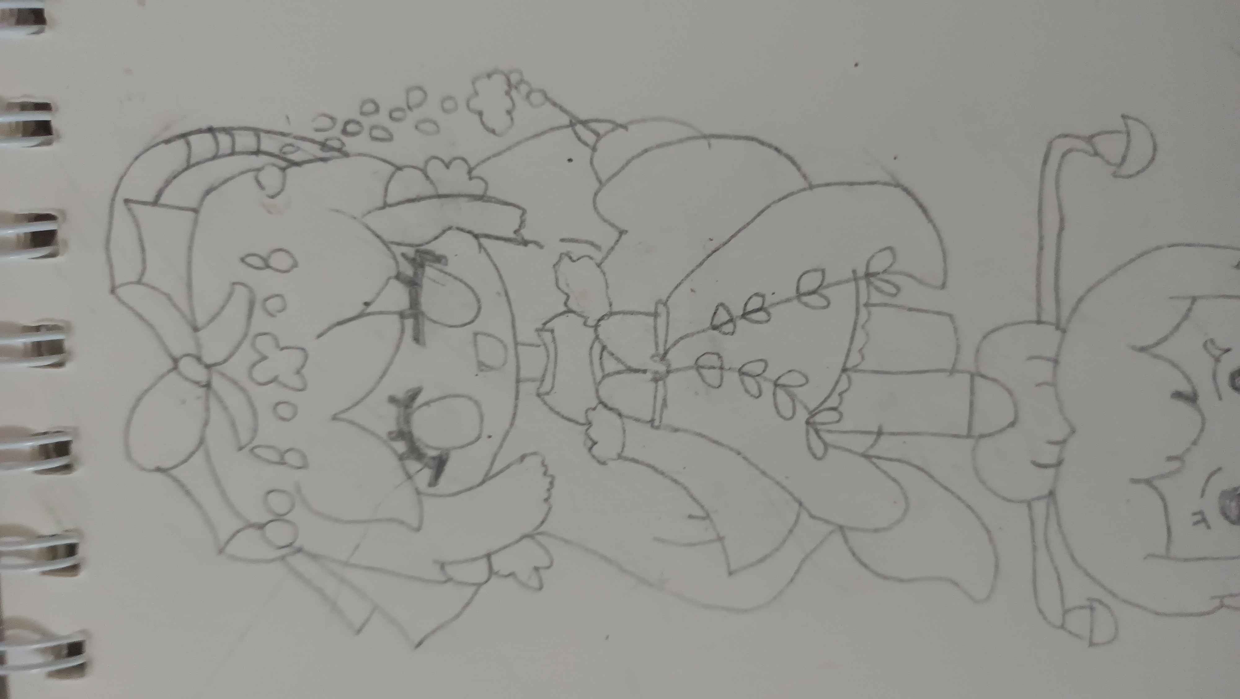 绘画#我最喜欢的朝露繁花,我可以吗?