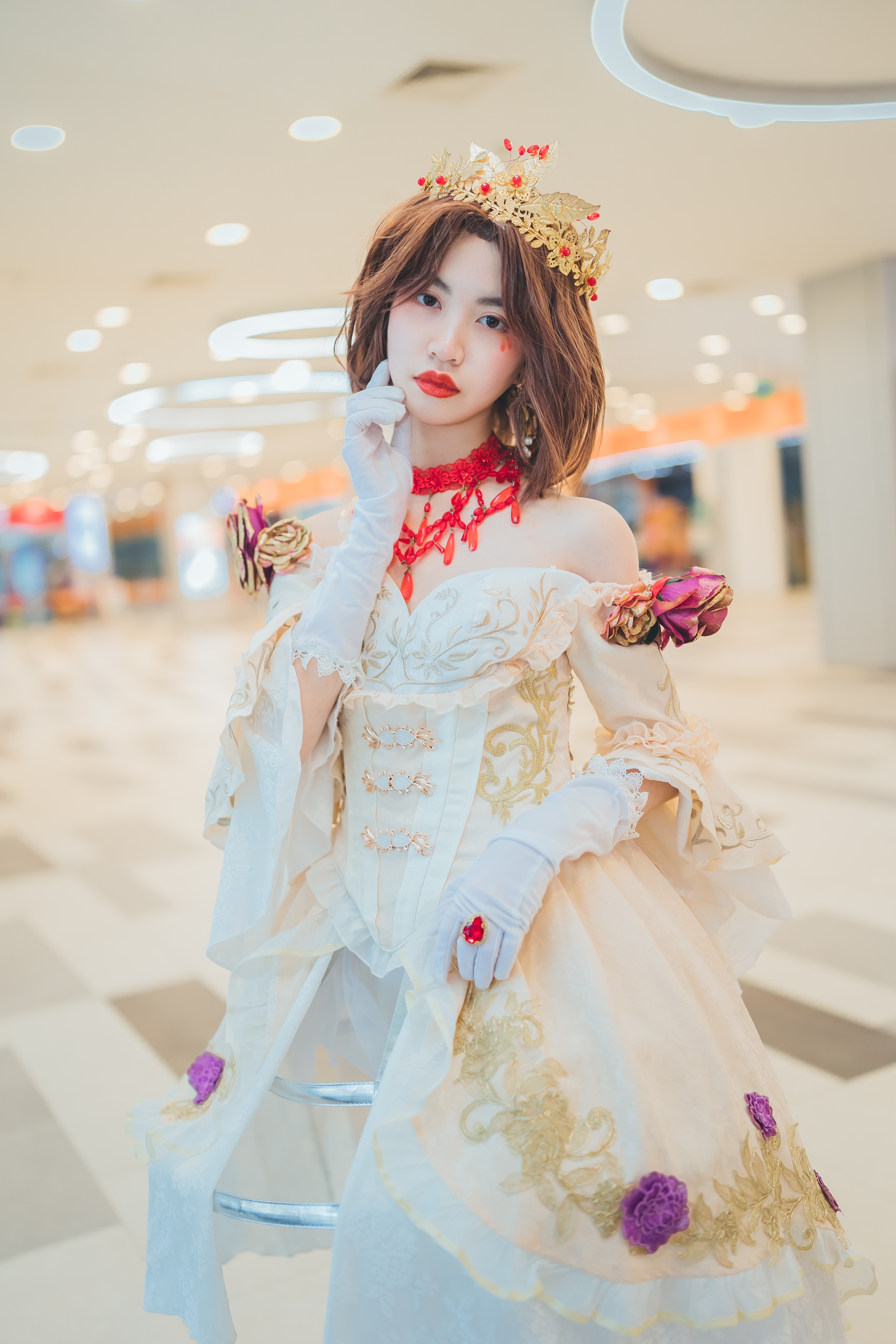 红夫人赤宴cos女神驾到