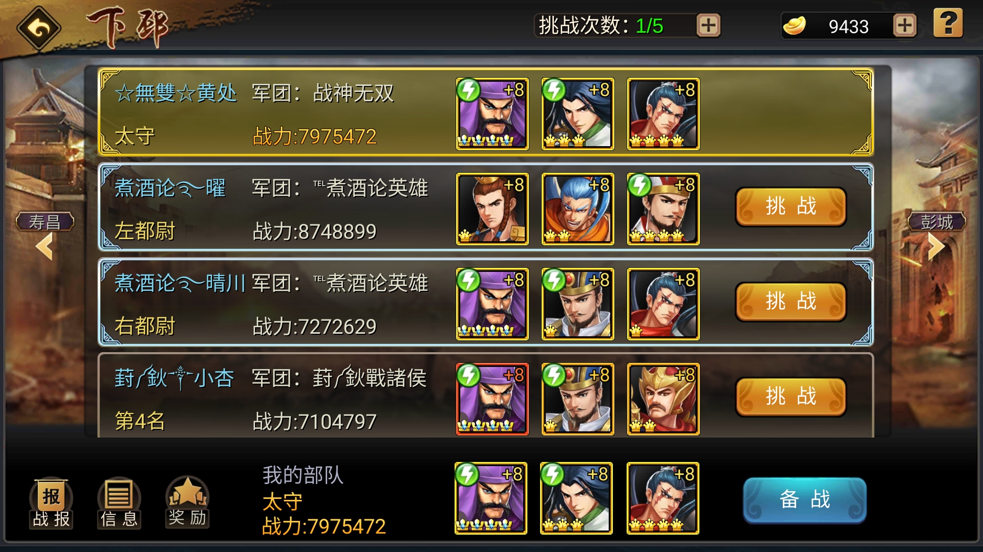打了一周才嬴2把，还偷了一次太守