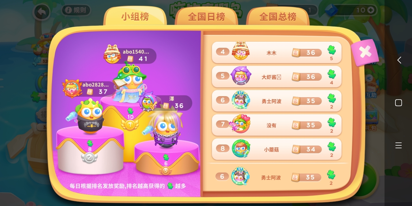 我打了两次都是金萝卜，为什么其他玩家的总合比我多一个或两个？