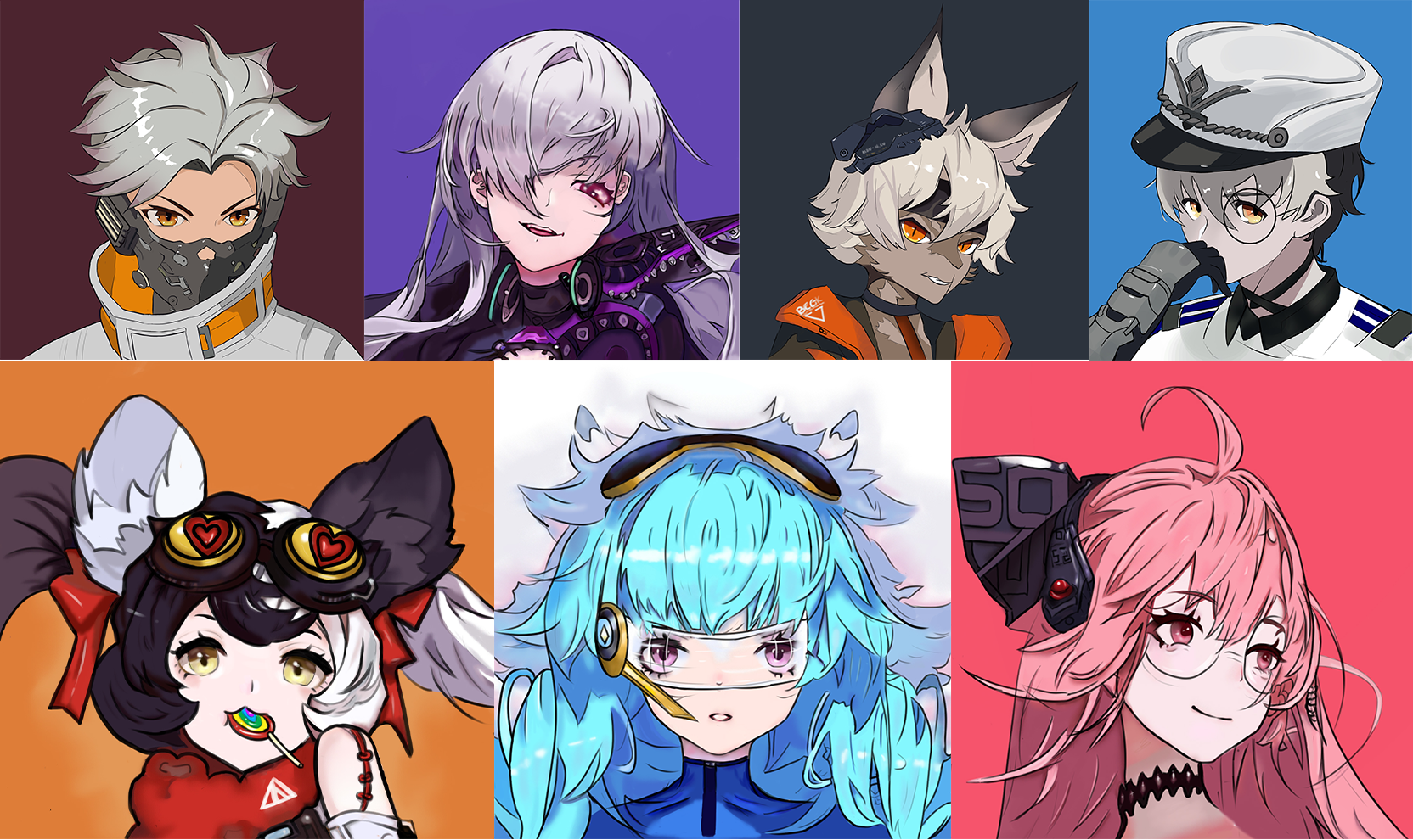 前方高能！同人插画征集活动获奖作品一览