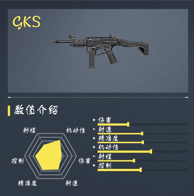 可以当成步枪用的冲锋枪gks