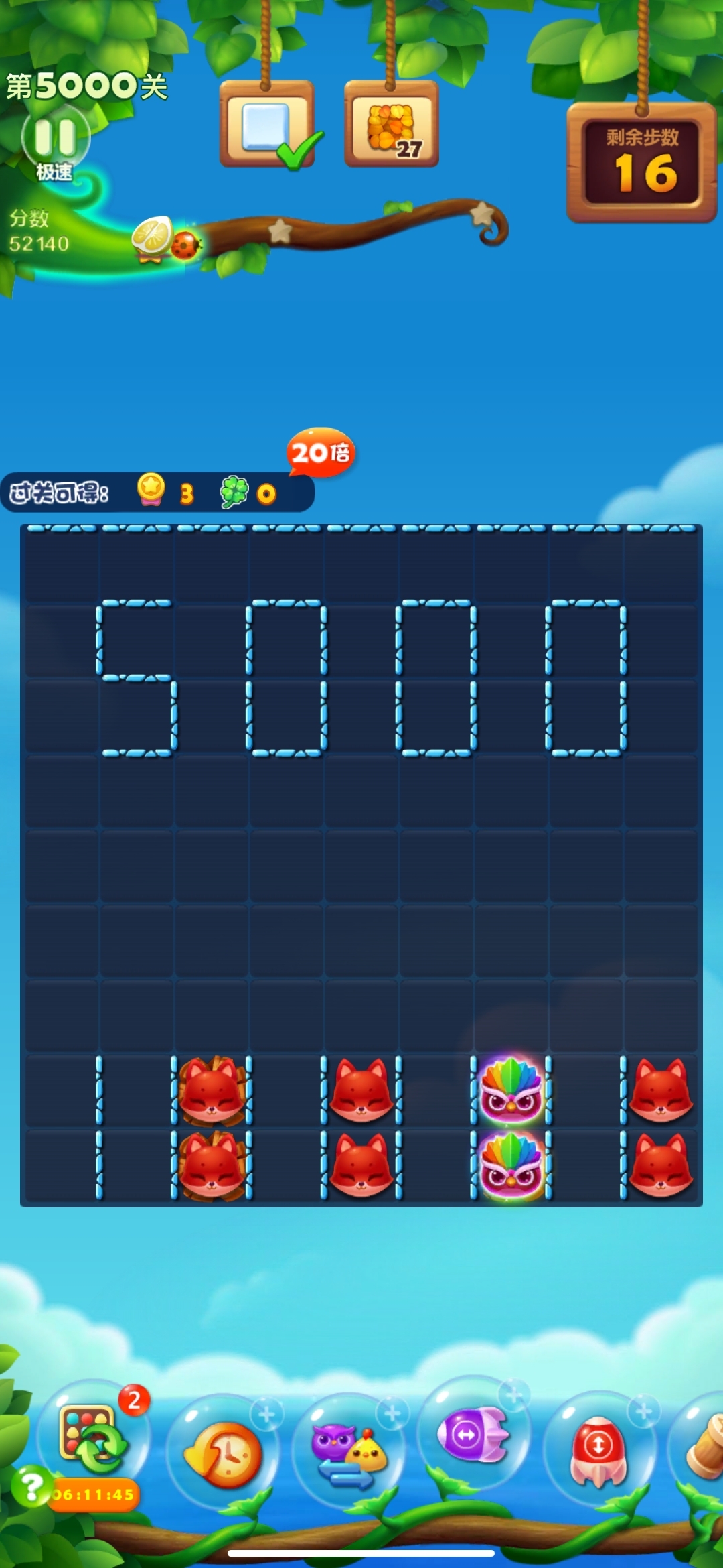 5000大关