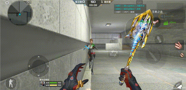 游戏内第三人称视角:潜伏者13 角色描述:手持巨大双刀的黑长直少女