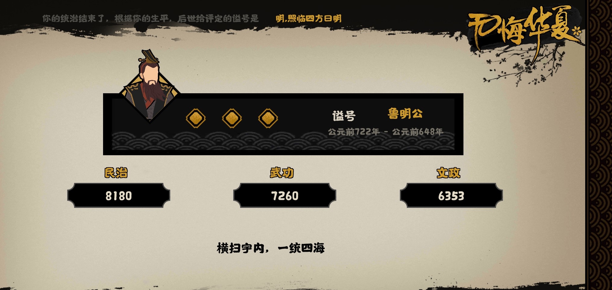 春秋比春秋战国难多了……基本打了一天